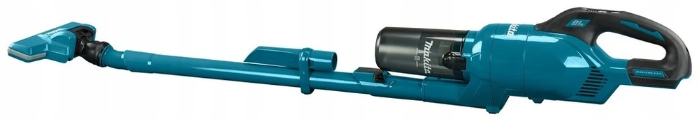 Makita DCL286FZ Akumuliatorinis dulkių siurblys, LXT, 18V, bešepetėlinis variklis, su cikloniniu priedu, mėlynos spalvos 100W. Be akumuliatoriaus ir kroviklio