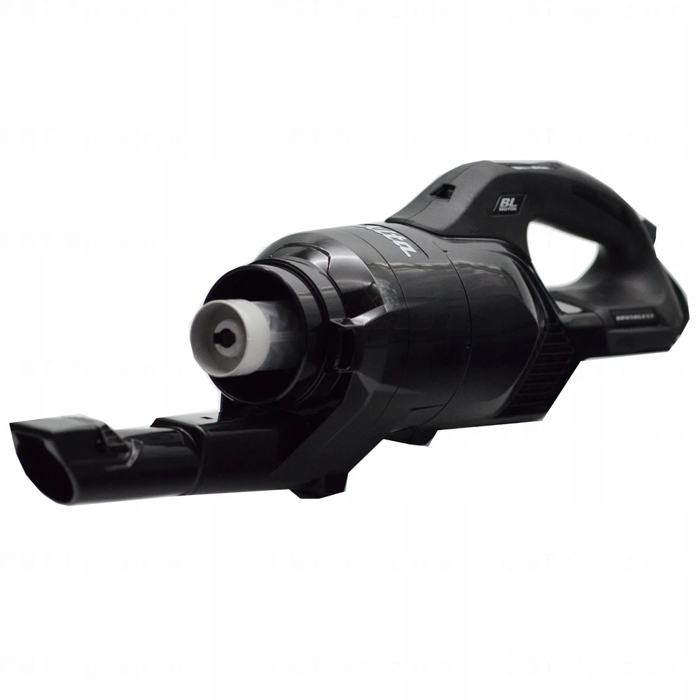 Makita DCL286FZB Akumuliatorinis dulkių siurblys, LXT, 18V, bešepetėlinis variklis, su cikloniniu priedu, juodos spalvos 100W. Be akumuliatoriaus ir kroviklio.