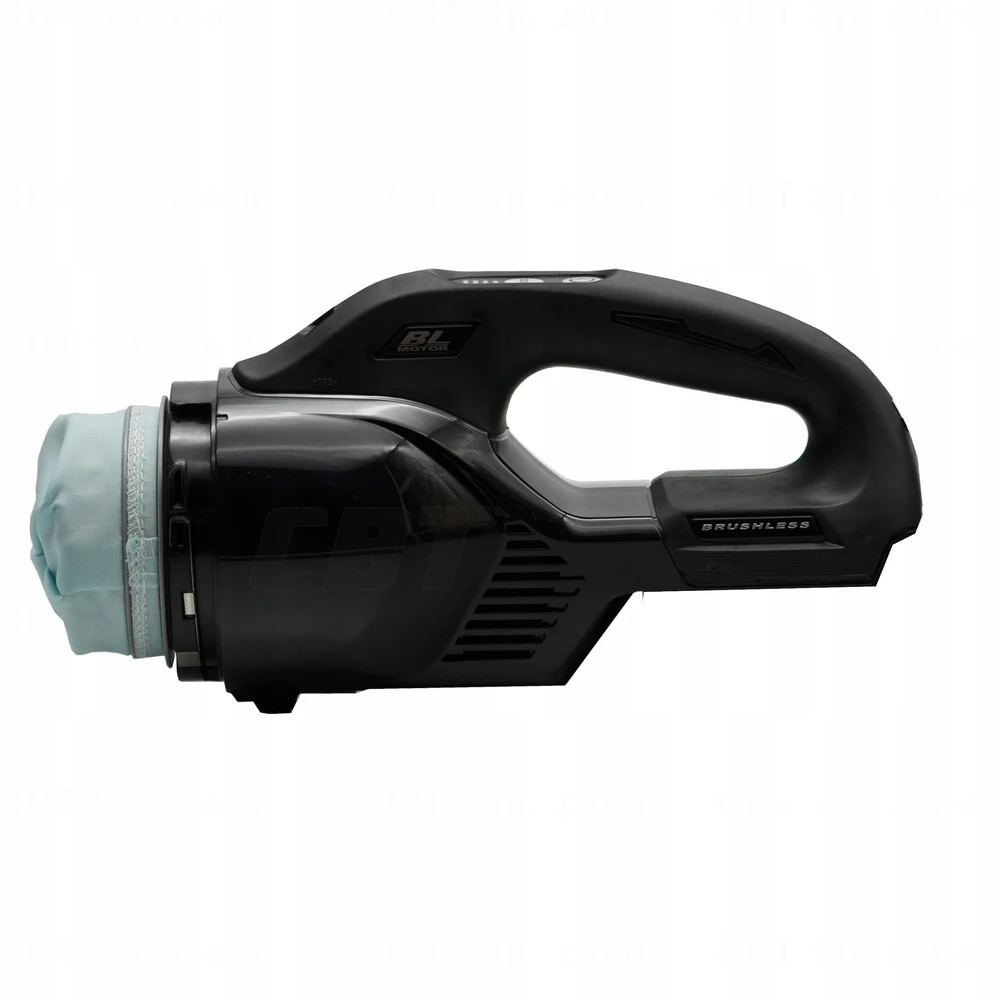 Makita DCL286FZB Akumuliatorinis dulkių siurblys, LXT, 18V, bešepetėlinis variklis, su cikloniniu priedu, juodos spalvos 100W. Be akumuliatoriaus ir kroviklio.