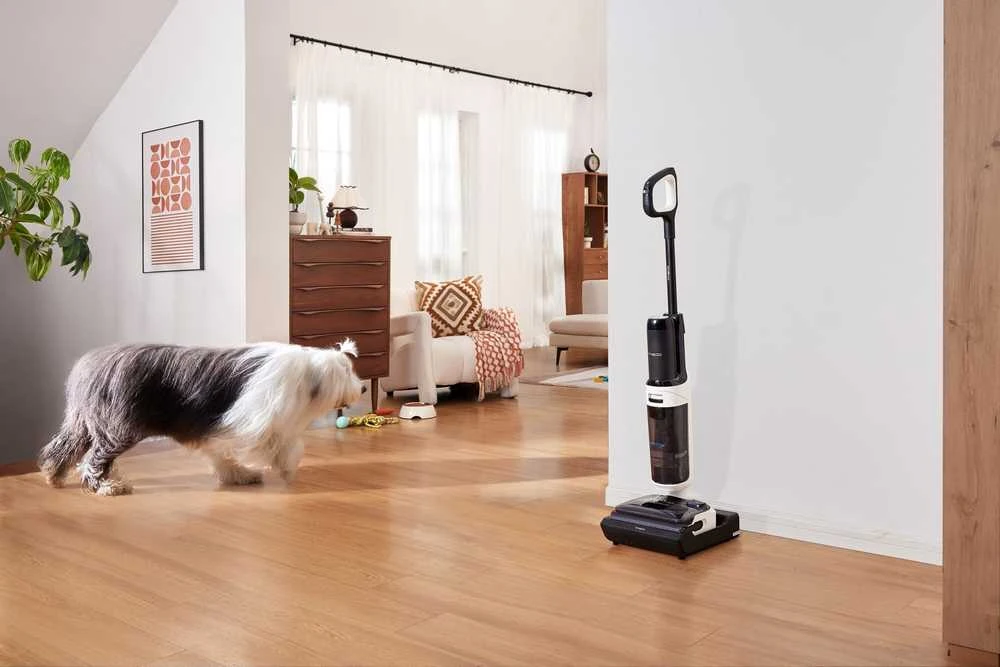 Dulkių siurblys „Tineco Floor One Switch S6 Stretch Plus“ balta