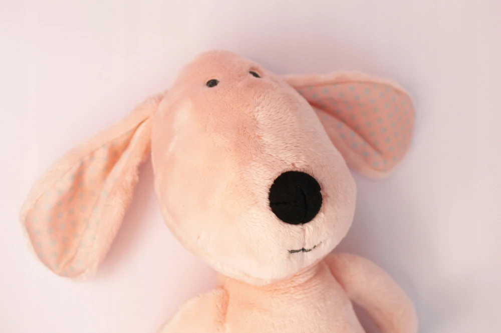 Dumel BALIBAZOO BB 81991 Švelnus šuo rožinis 28cm