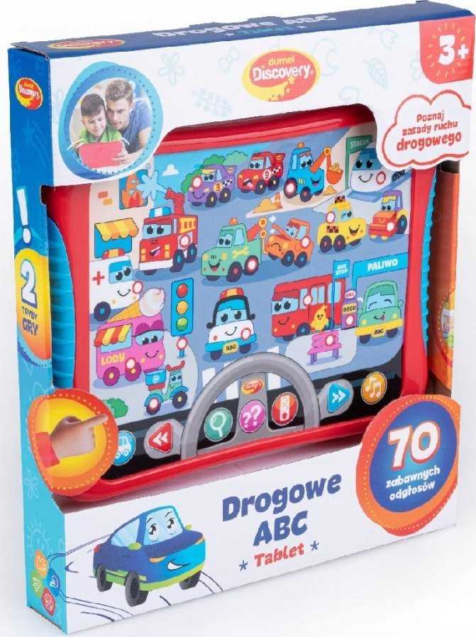 Dumel Vaikiškas žaislas auto planšetė ABC DG 50034