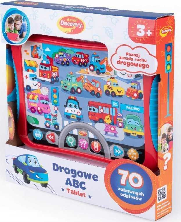 Dumel Vaikiškas žaislas auto planšetė ABC DG 50034