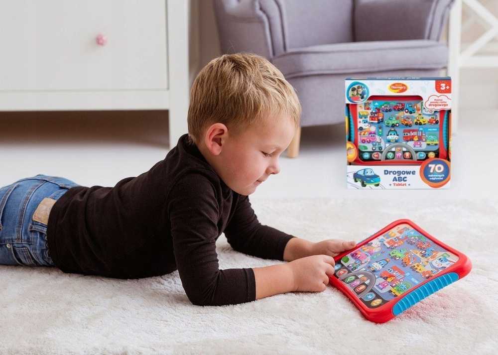 Dumel Vaikiškas žaislas auto planšetė ABC DG 50034