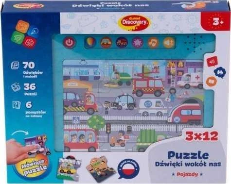 Dėlionė Dumel Discovery Garsai aplink mus Transporto priemonės