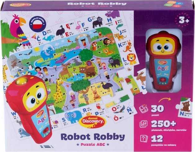 DUMEL DG 82689 Robotas Robby dėlionė ABC