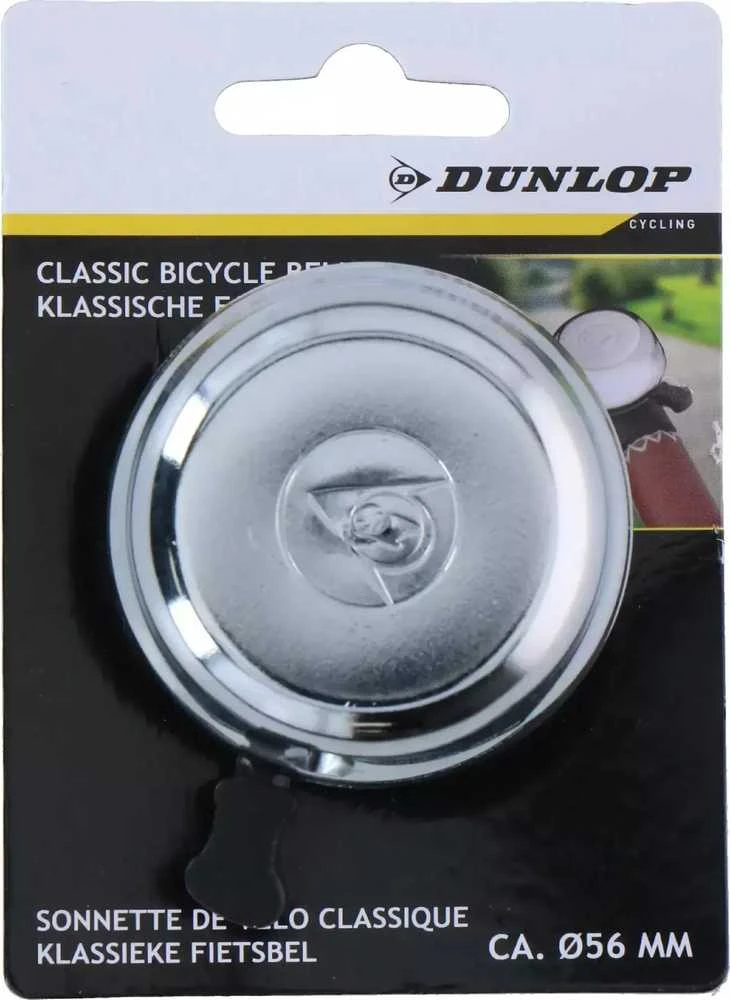 Dunlop Dviračio skambutis classic sidabrinis 56mm