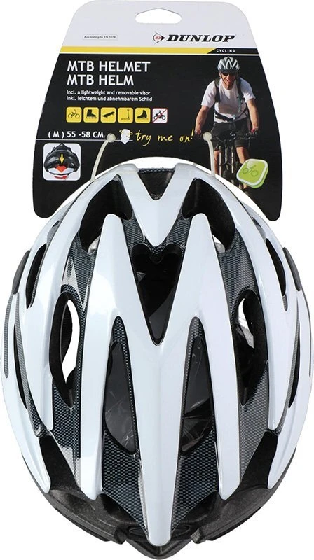 Dunlop regulowany MTB dydis M 55-58 cm (baltai-juodas)