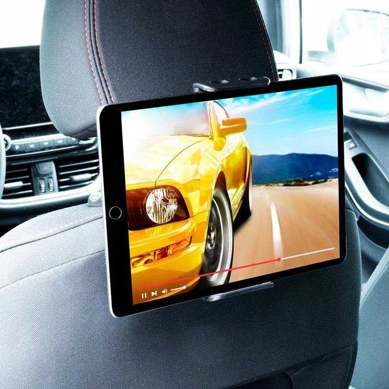 Dunlop - Laikiklis automobilinis ir zagłówek na smartfon / planšetinis kompiuteris 12-21 cm
