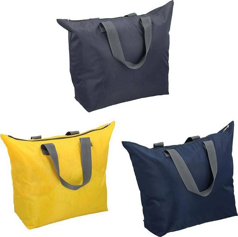 Dunlop - Travel bag, foldable hand luggage (yellow)