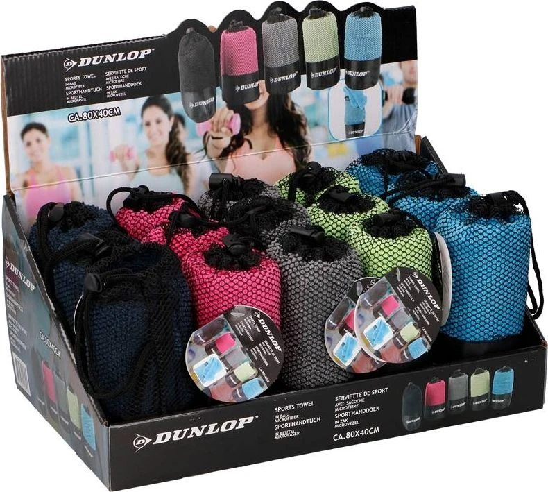 Dunlop - Microfiber Sports Rankšluostis (Žalias)