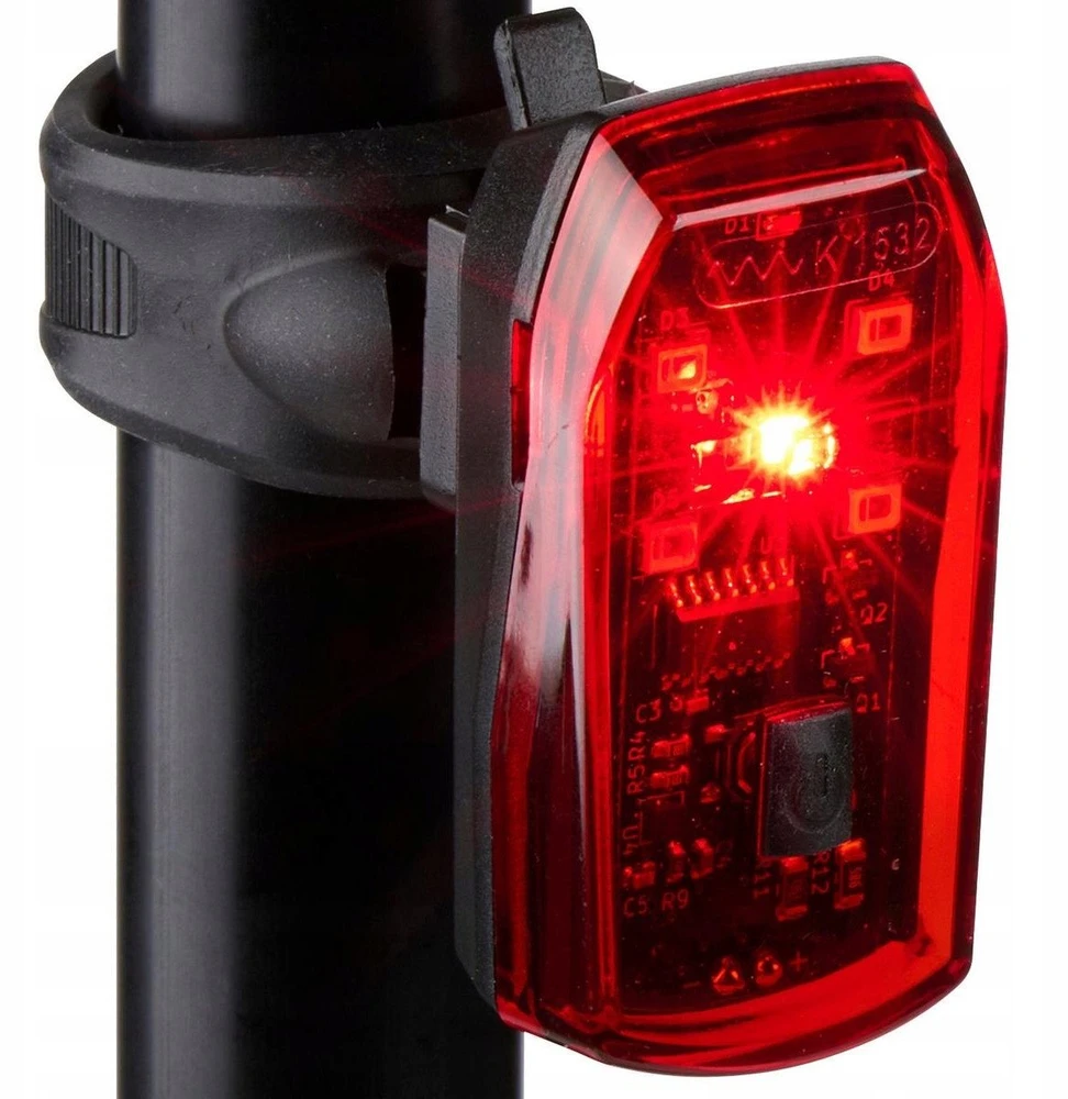 GALINIS DVIRAČIO ŽIBINTAS 5 LED SU STOP FUNKCIJA SERTIFIKUOTAS DUNLOP 332406