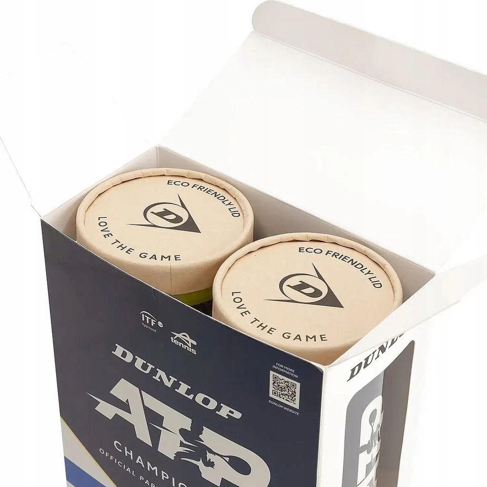 Dunlop ATP Championship teniso kamuoliai (2x4 vnt.)