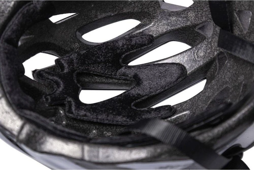 Reguliuojamas baltas dviračio šalmas Dunlop L