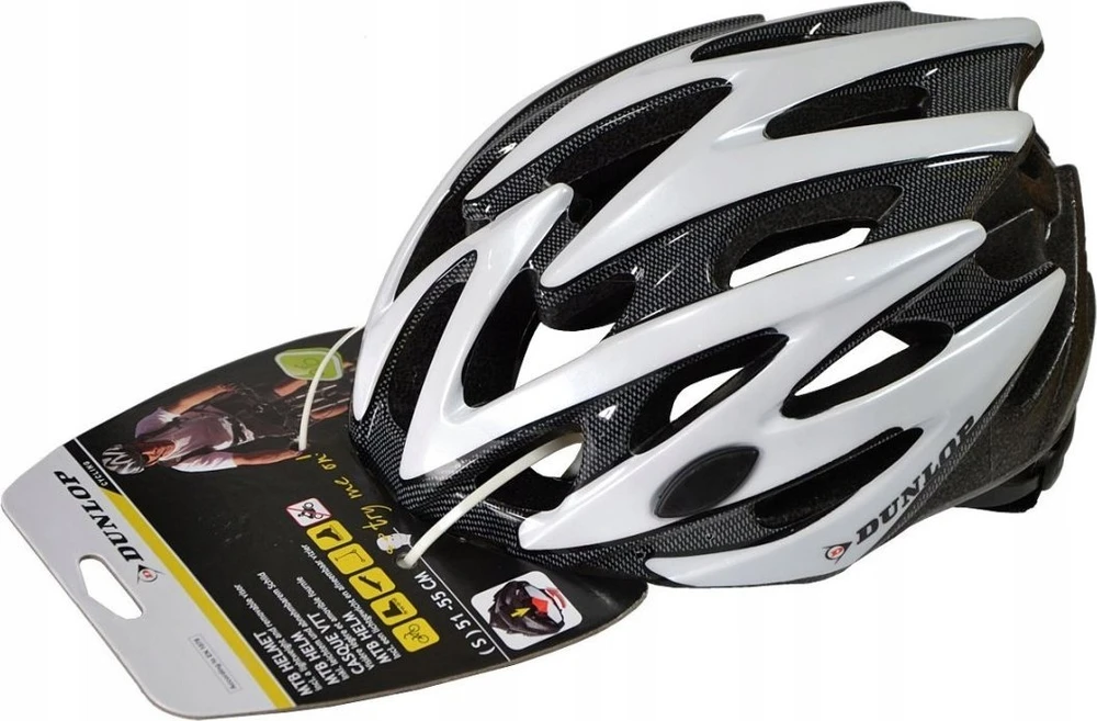 KASK ROWEROWY REGULOWANY PILKA DUNLOP R.M