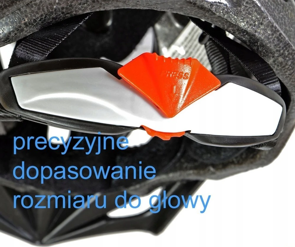 KASK ROWEROWY REGULOWANY PILKA DUNLOP R.M