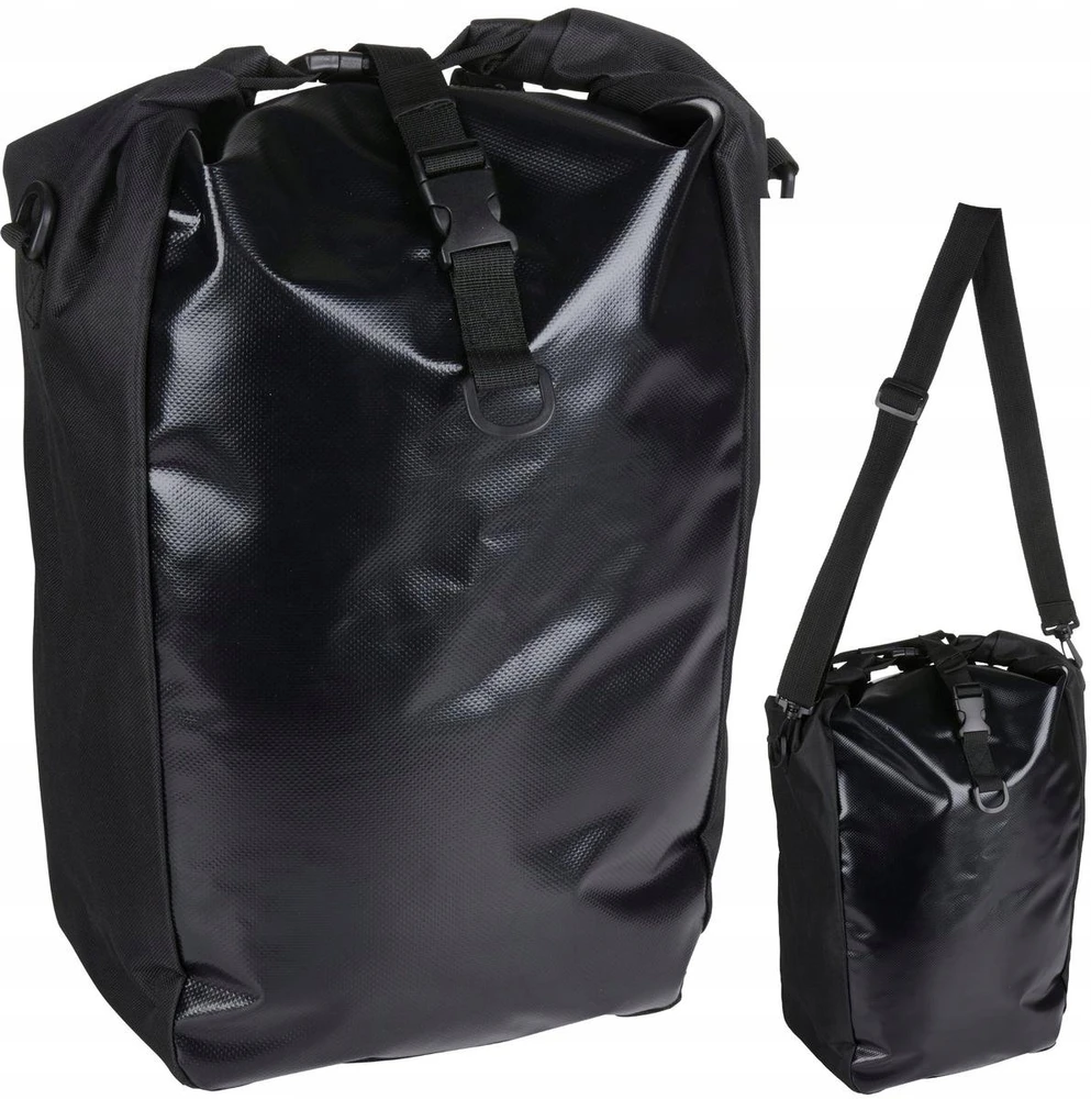 VANDENIUI ATSPARUS DVIRAČIO KREPŠYS ANT BAGAŽINĖS GALINIS Juodas 24L DUNLOP 435084