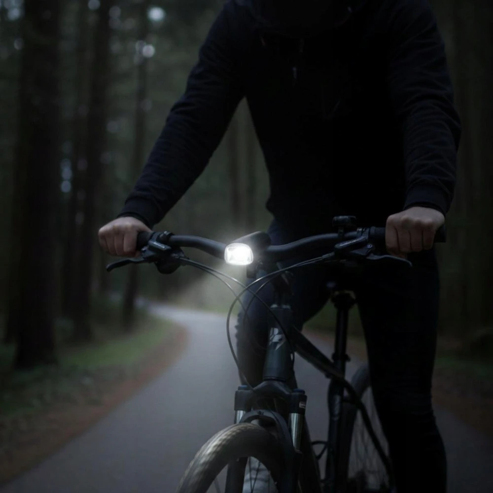 Dunlop Priekinis LED dviračio žibintas USB-C