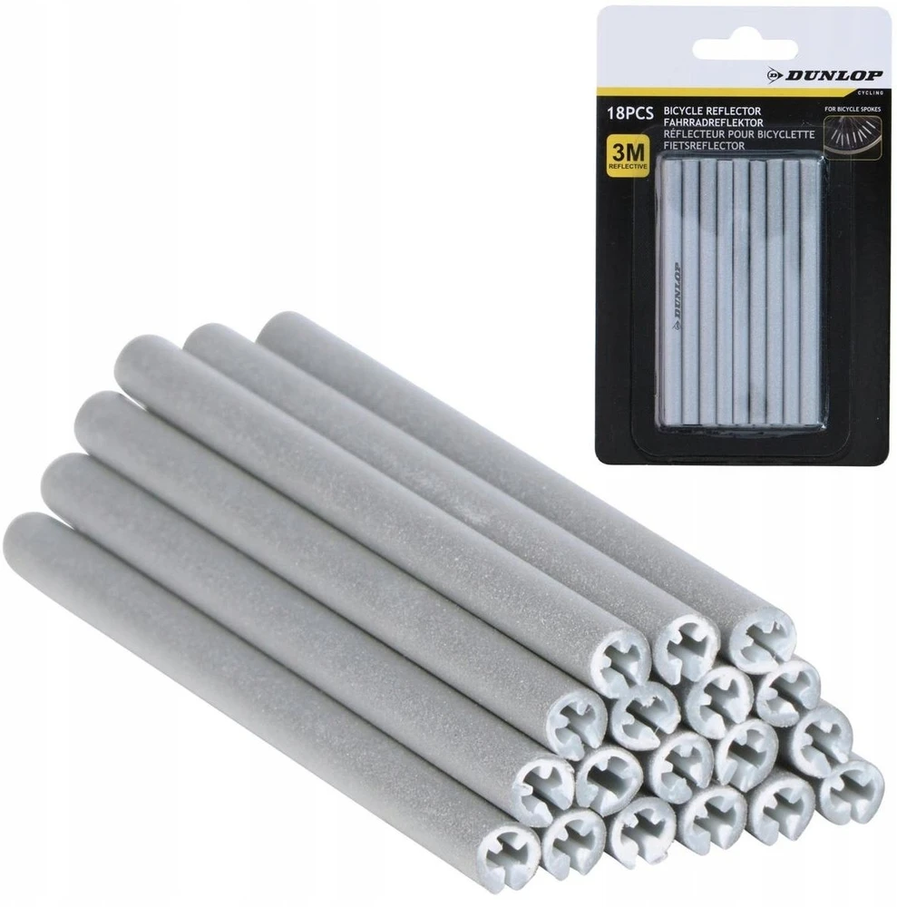 Dunlop Atspindinčios karoliukai dviračio stipinams, 30 vnt