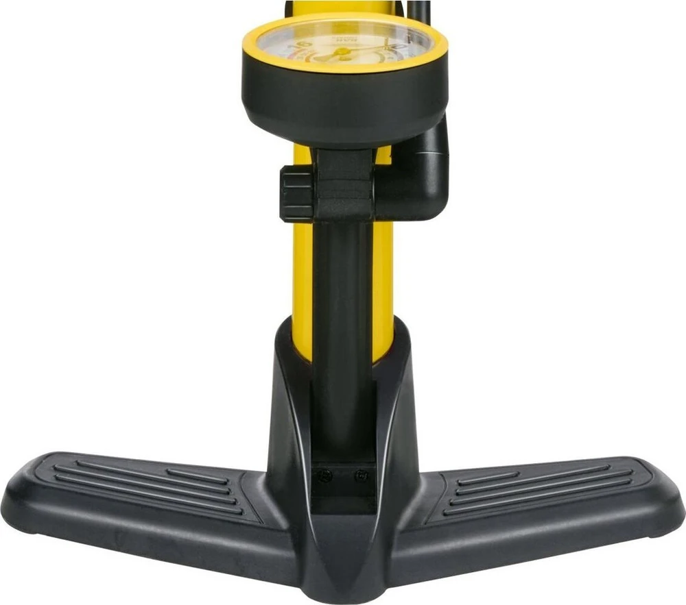 DIRBTUVĖS IR DVIRAČIO POMPA 230PSI (16BAR) SU MANOMETRU GELTONA DUNLOP 255255