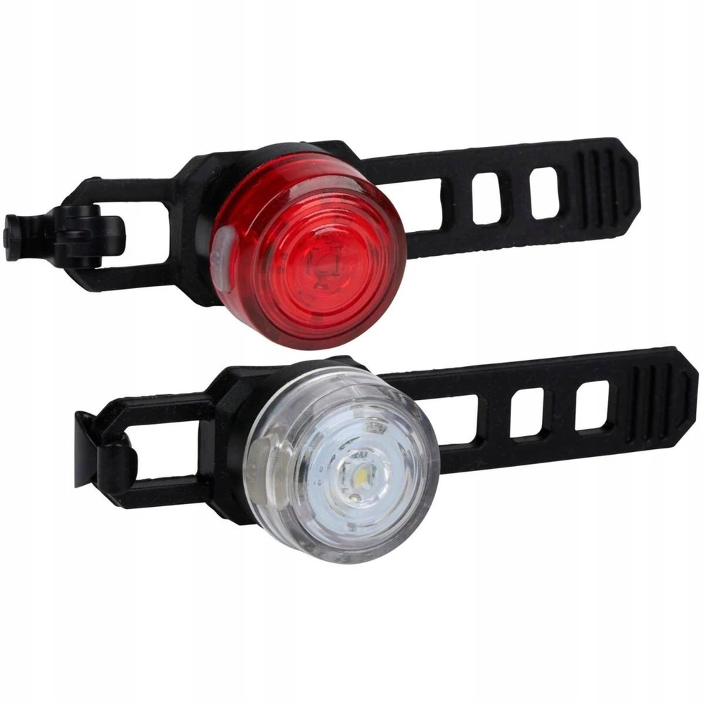 Silikoniniai LED dviračių žibintai Dunlop