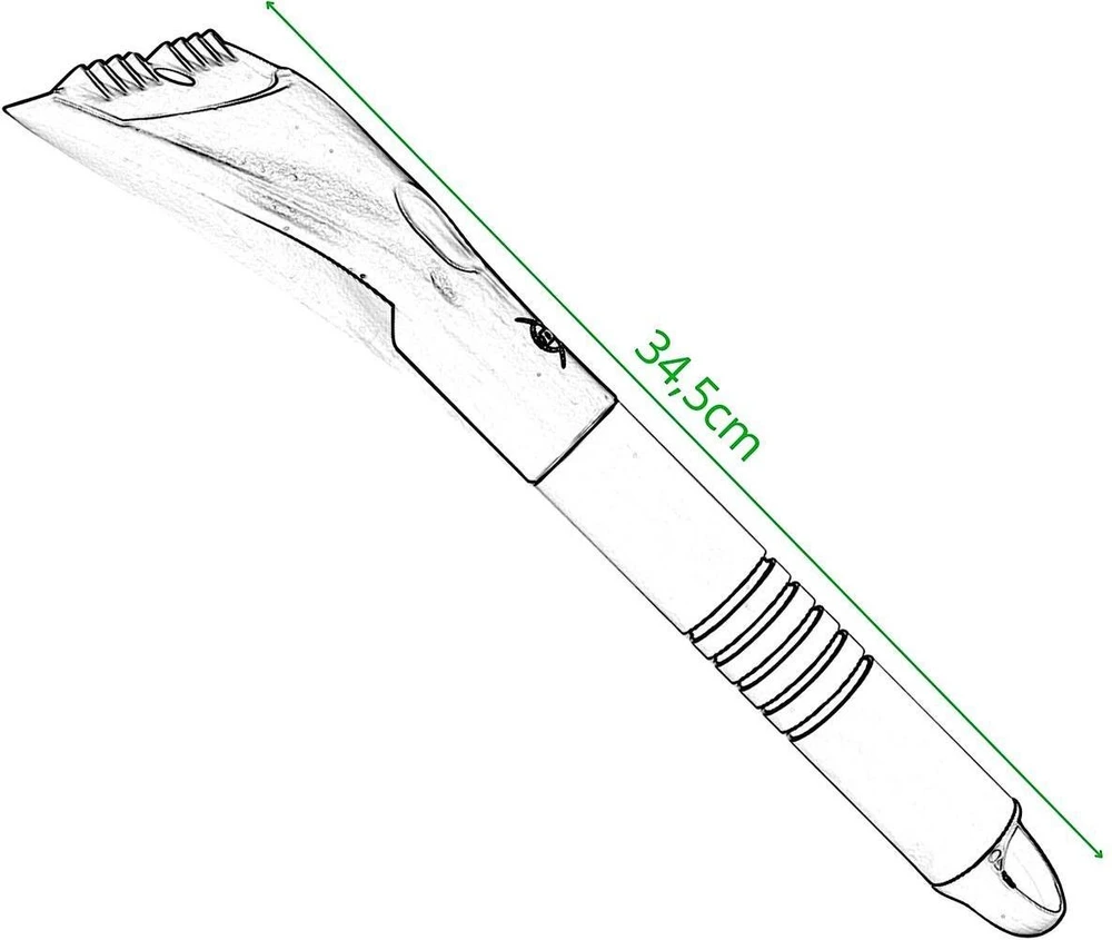SKROBACZKA DO SZYB 34,5CM HEAVY DUTY Geltona DUNLOP