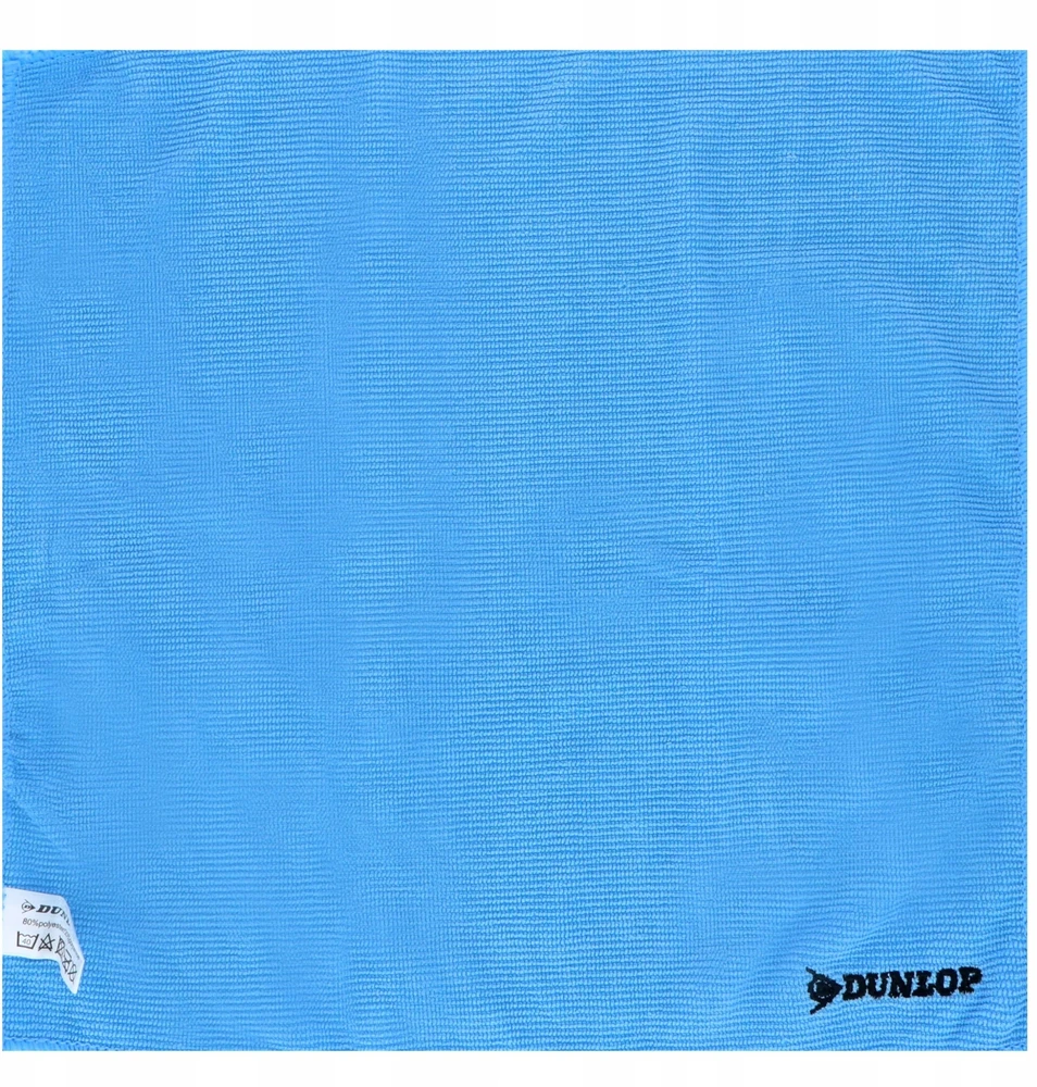 ŚCIERECZKI DO CZYSZCZENIA SAMOCHODU MOKRE 40SZT I 2SZT MIKROFIBRA 35x35CM DUNLOP