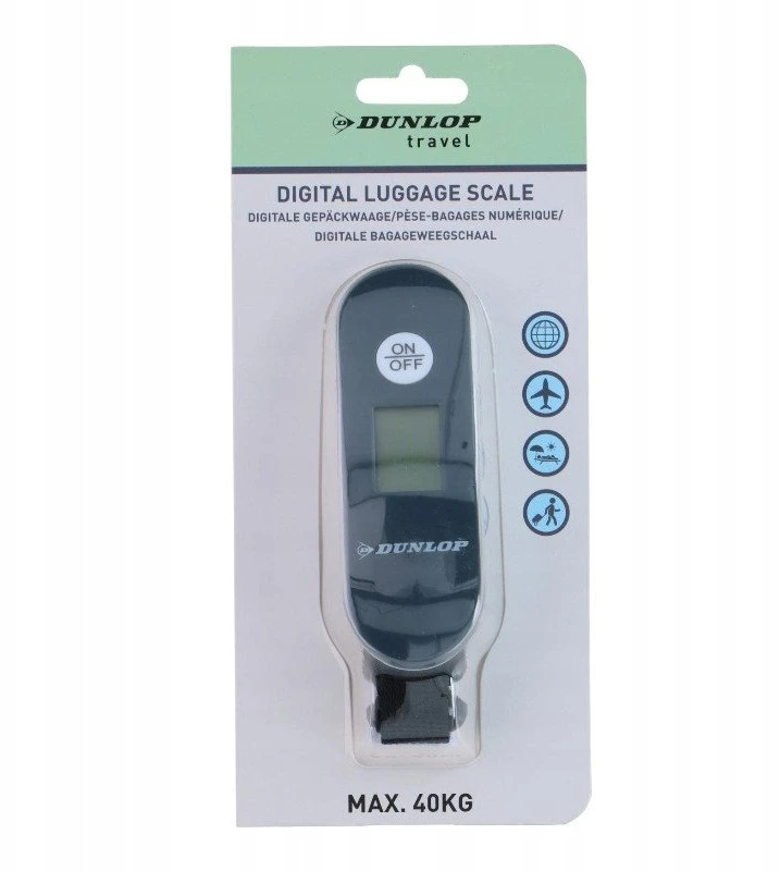 Dunlop - Digital luggage scale iki 40 kg (Navy)