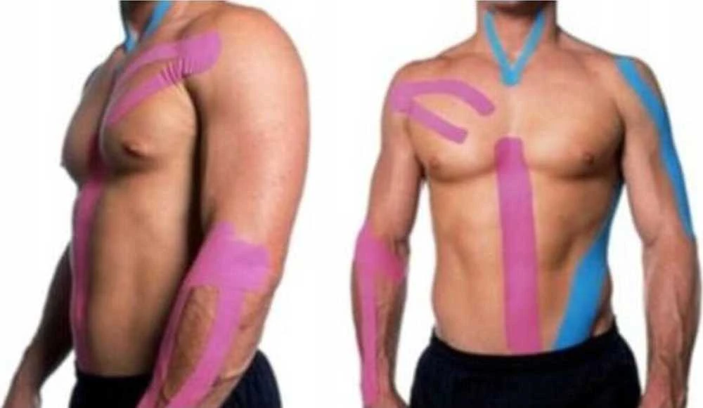 Kineziologinis sportinis teipas Dunlop, balta