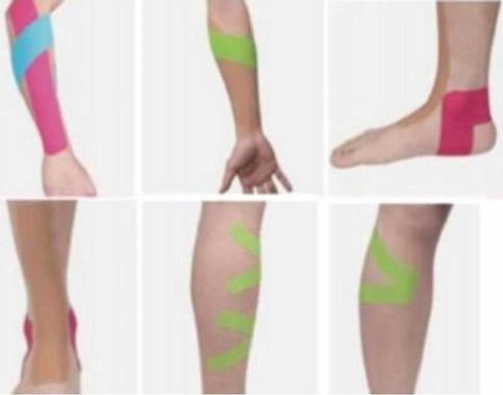 Kineziologinis sportinis teipas Dunlop, balta