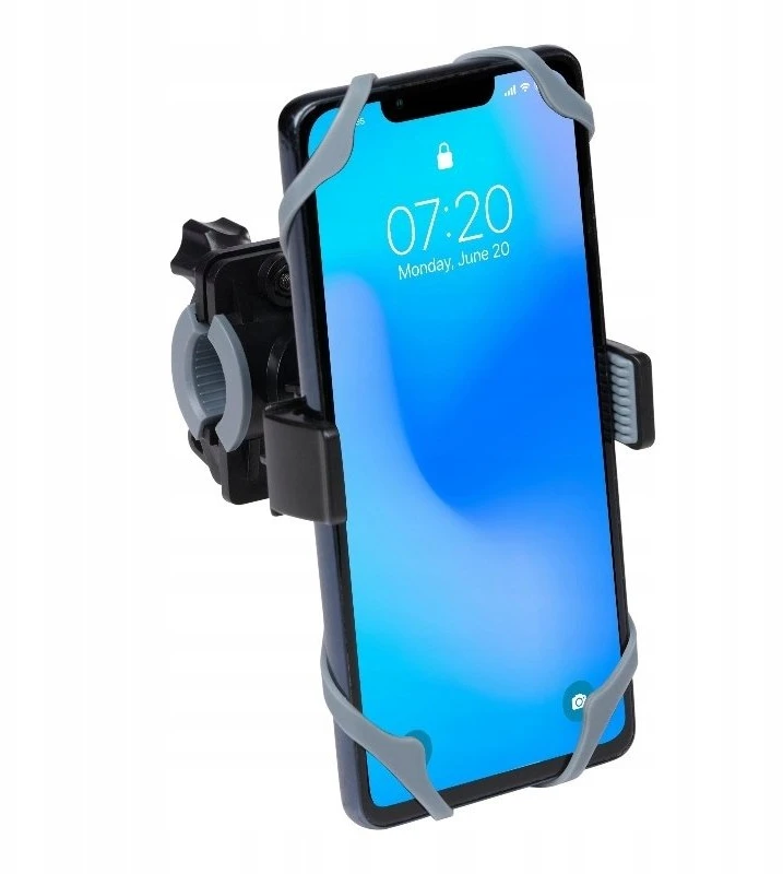 DVIRAČIO LAIKIKLIS TELEFONUI DUNLOP, BESISUKANTIS 360 LAIPSNIŲ, PILKAS 438931