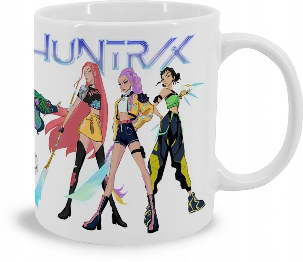 K-pop Demon Hunters Puodelis Keraminis puodelis 325 ml K-pop demonų medžiotojai huntrix