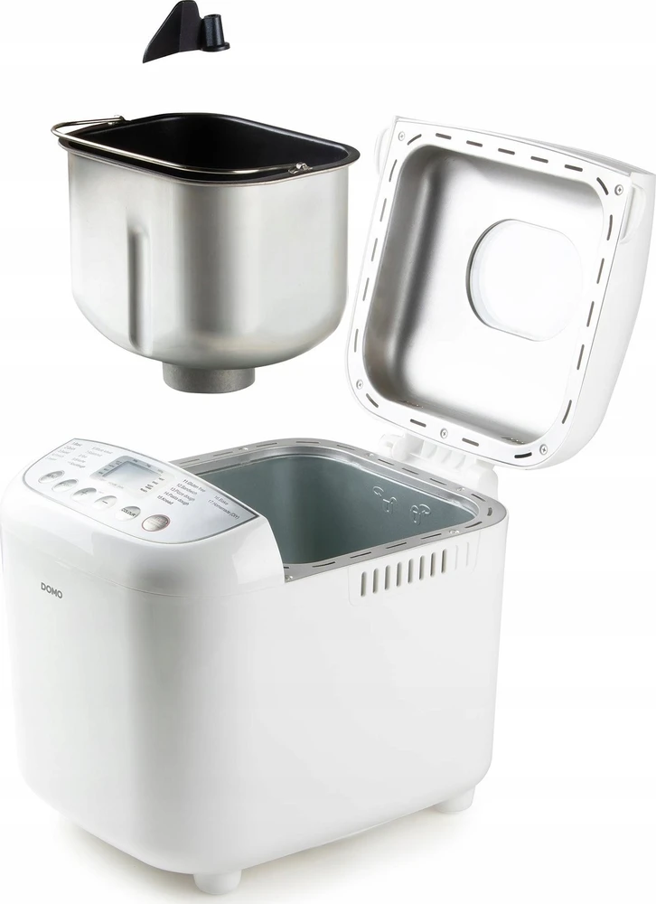 Duonkepė Domo B3976 Duonos kepimo mašina, 600 W, balta, 541D499
