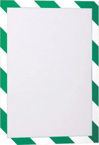 Plakatas Durable DURAFRAME MAGNETIKOS SAUGUMAS A4 5St grUn / baltas