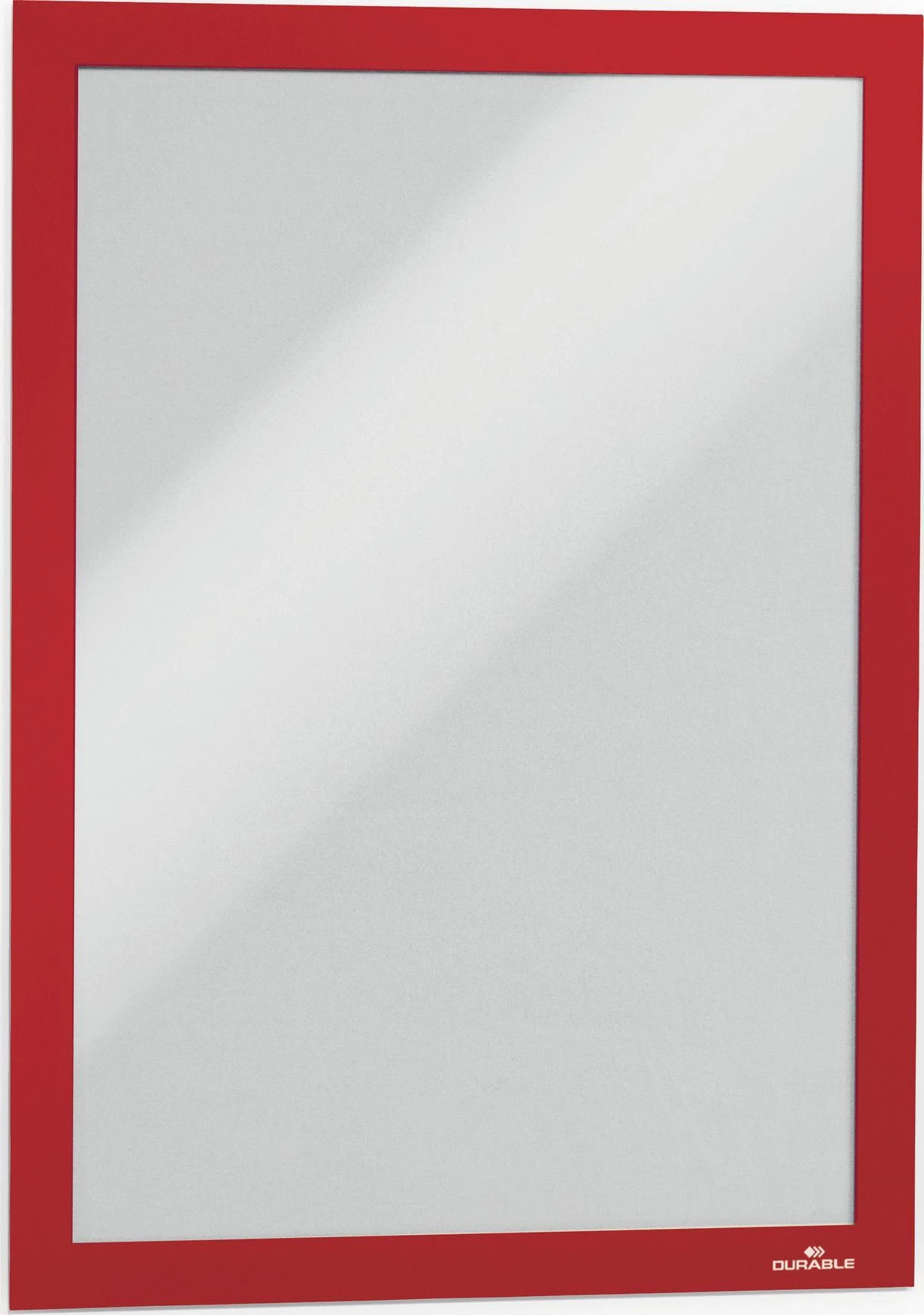 Durable Patvarus A4 LIPAKIUS MAGNETINIS RĖMAS RAUDONAS 10 Vnt