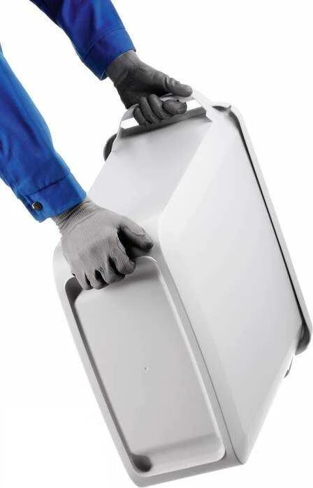 Durable DURABLE Abfallbehälter Durabin ECO 60 Liter rechteckig grau