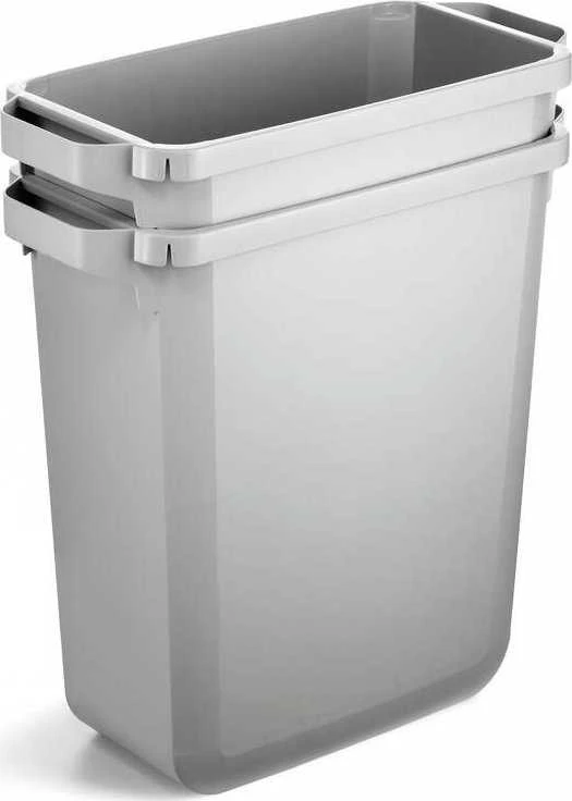 Durable DURABLE Abfallbehälter Durabin ECO 60 Liter rechteckig grau