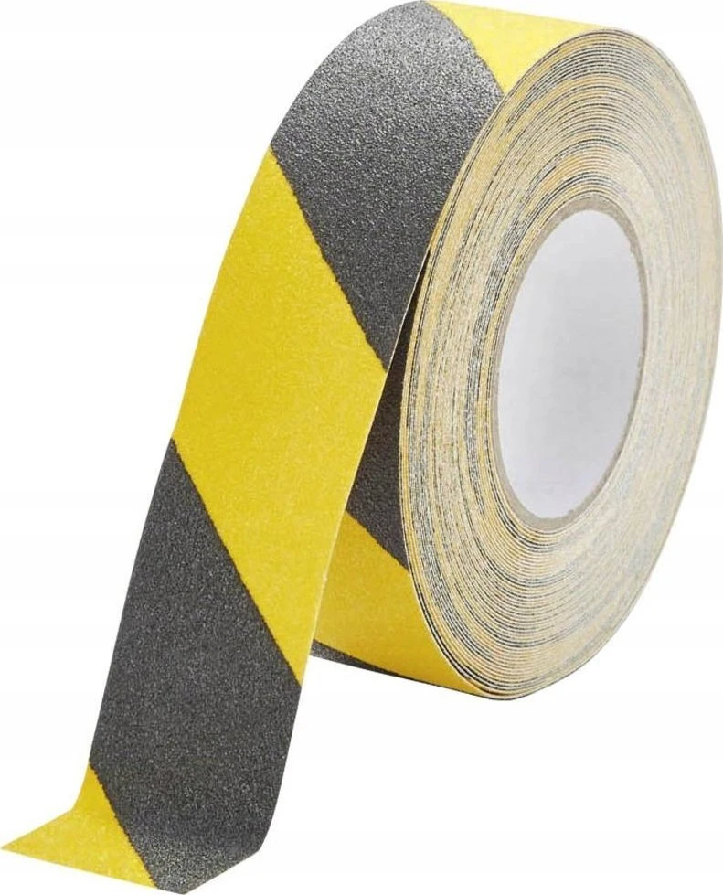 Durable DURABLE Antirutschband DURALINE GRIP 50mm breit juodas/gelb