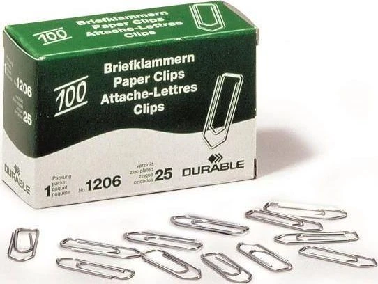 Sąvaržėlės Durable, 26mm cinkuotos 100vnt