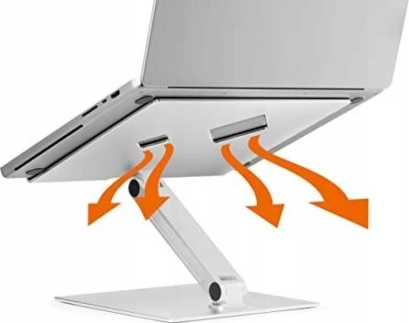 Durable Patvarus nešiojamo kompiuterio STAND RISE sidabrinis 505023