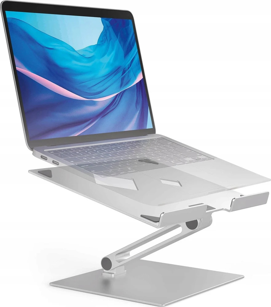 Durable Patvarus nešiojamo kompiuterio STAND RISE sidabrinis 505023
