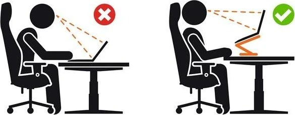 Durable Patvarus nešiojamo kompiuterio STAND RISE sidabrinis 505023