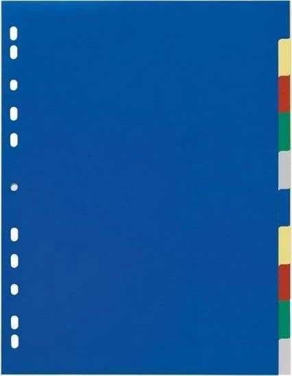 Durable DURABLE Ordnerregister blanko 2x5fbg überbreit 10Bl