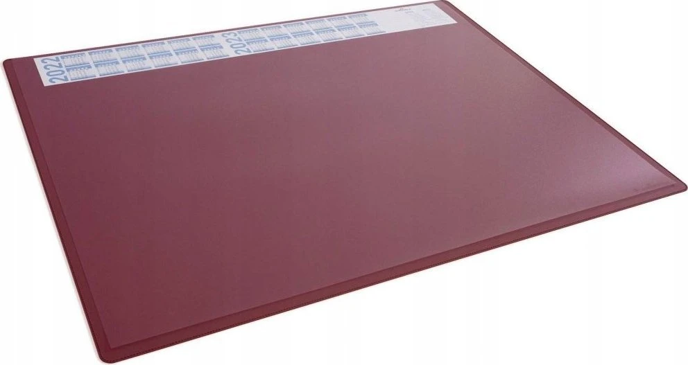 Durable DURABLE Schreibunterlage PP mit Jahreskaleder 650x500cm raudona