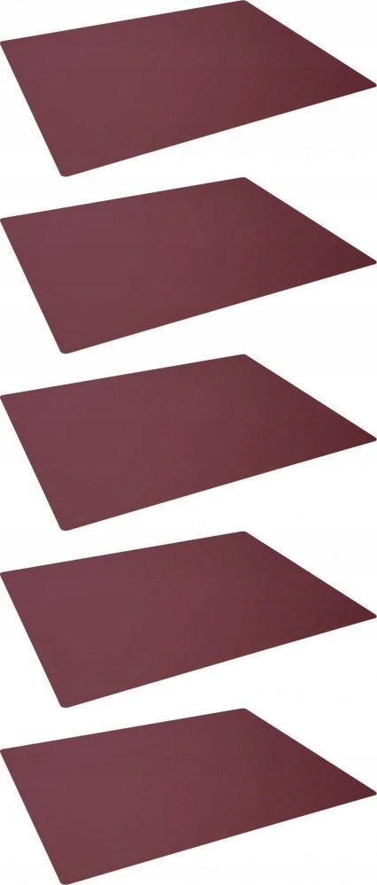 Durable DURABLE Schreibunterlage PP mit Dekorrille 650x500cm raudona
