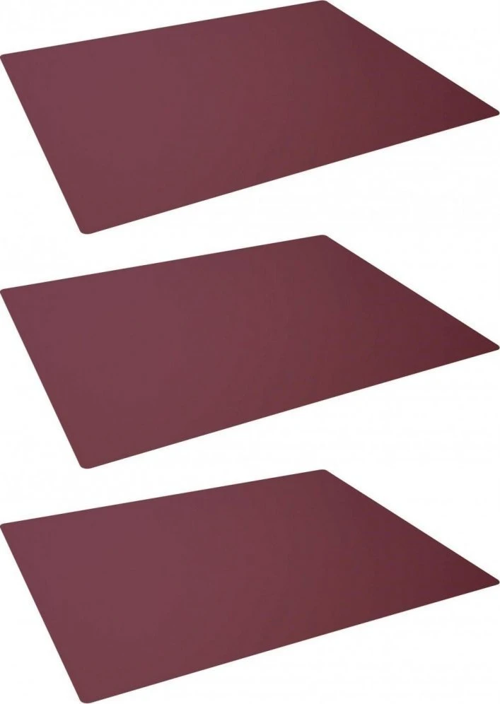 Durable DURABLE Schreibunterlage PP mit Dekorrille 650x500cm raudona
