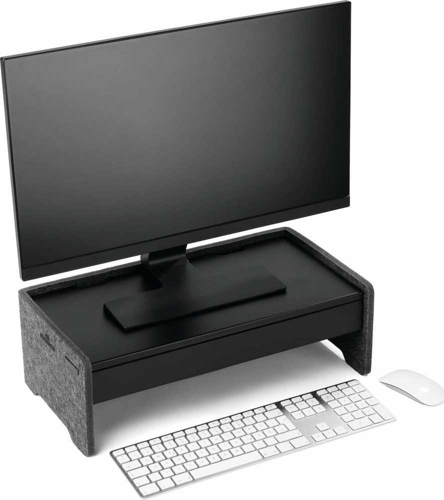 Laikiklis Durable DURABLE Schublade für Monitorius Ständer EFFECT juodas