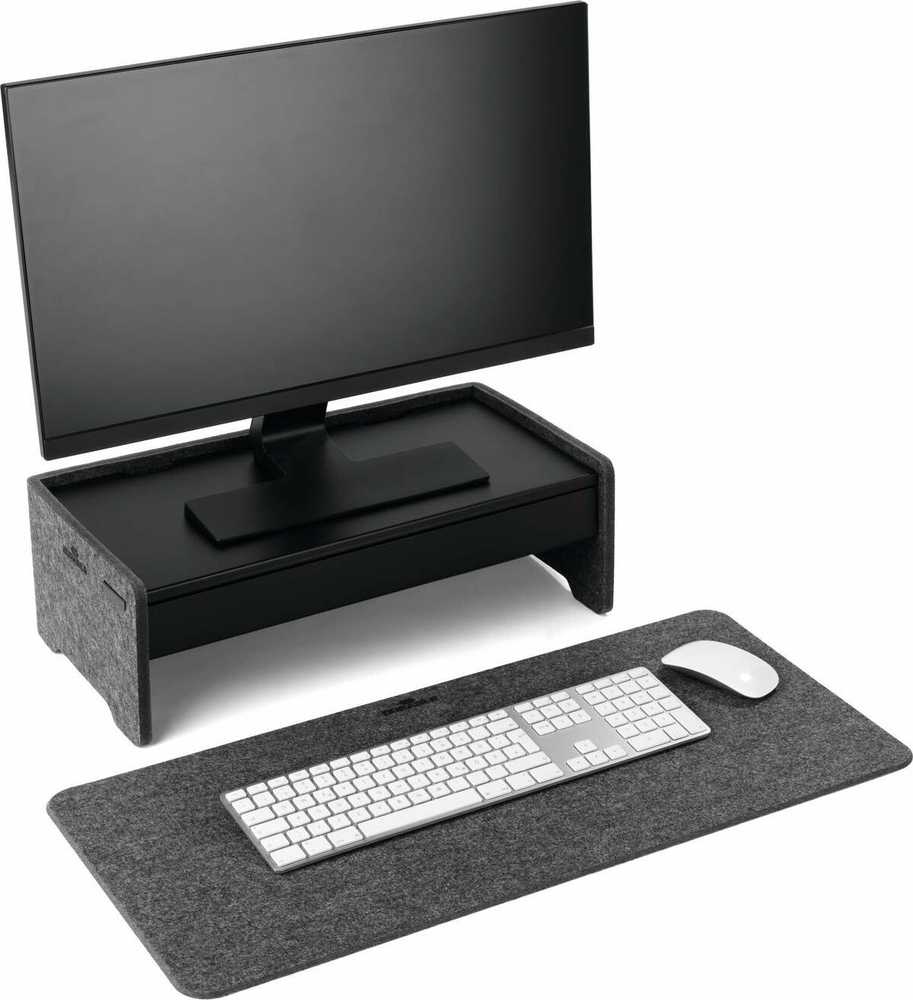 Laikiklis Durable DURABLE Schublade für Monitorius Ständer EFFECT juodas
