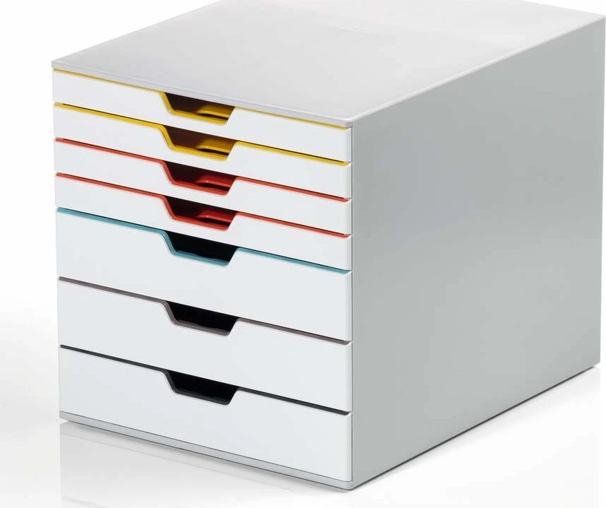 Durable DURABLE Schubladenbox VARICOLOR Mix 7 Fächer mehrfb