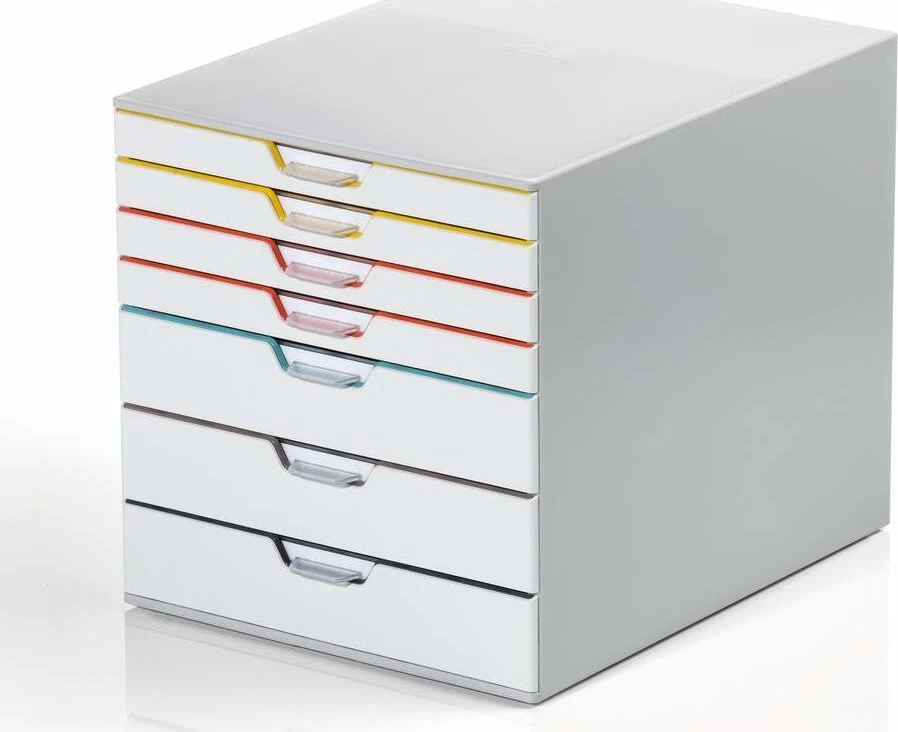 Durable DURABLE Schubladenbox VARICOLOR Mix 7 Fächer mehrfb
